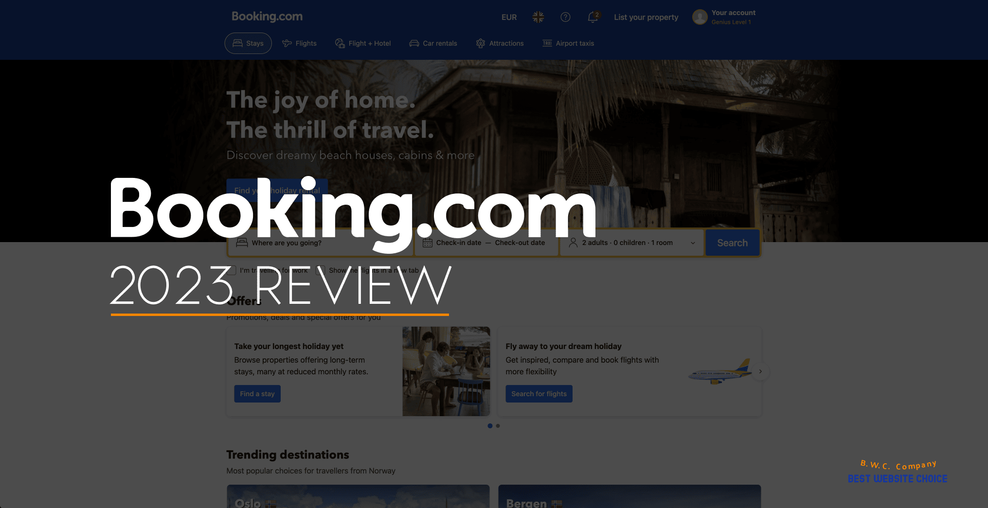 booking.com review 2023