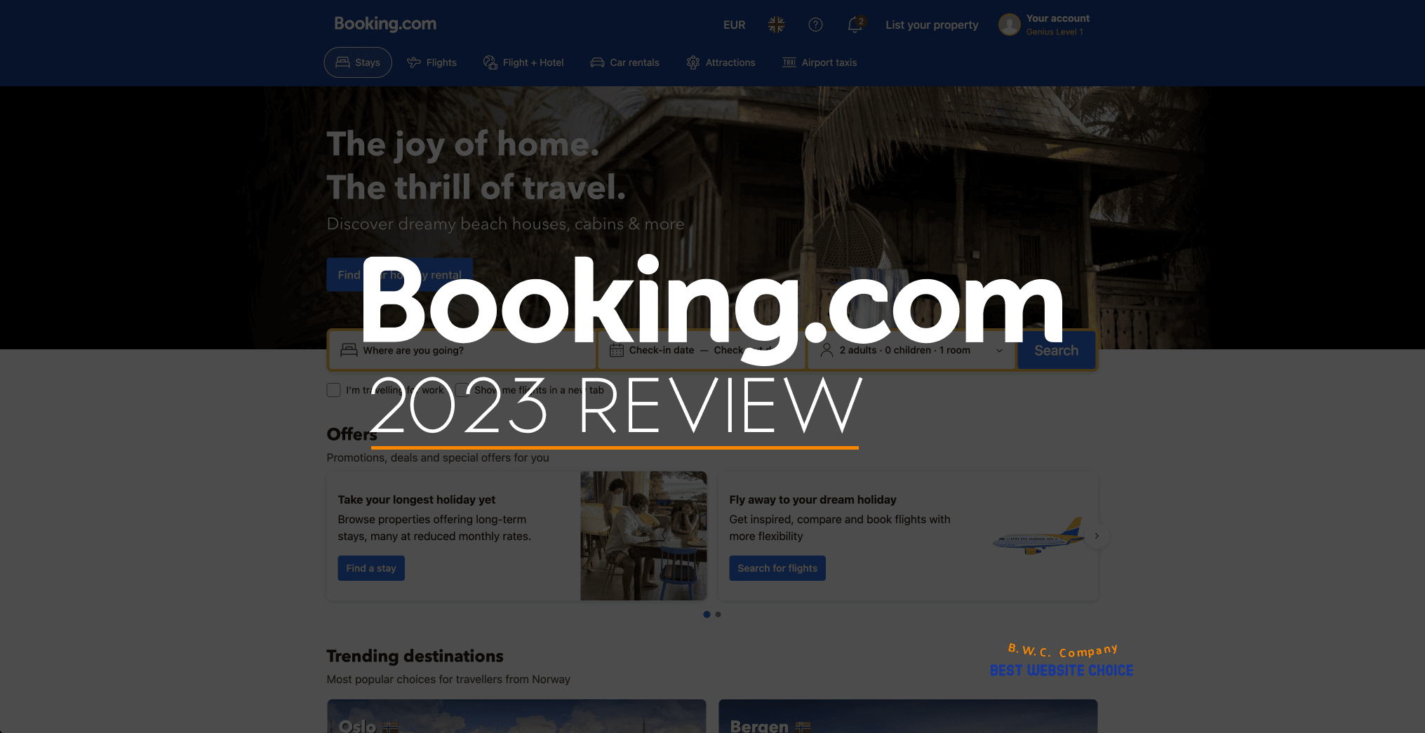 booking.com review